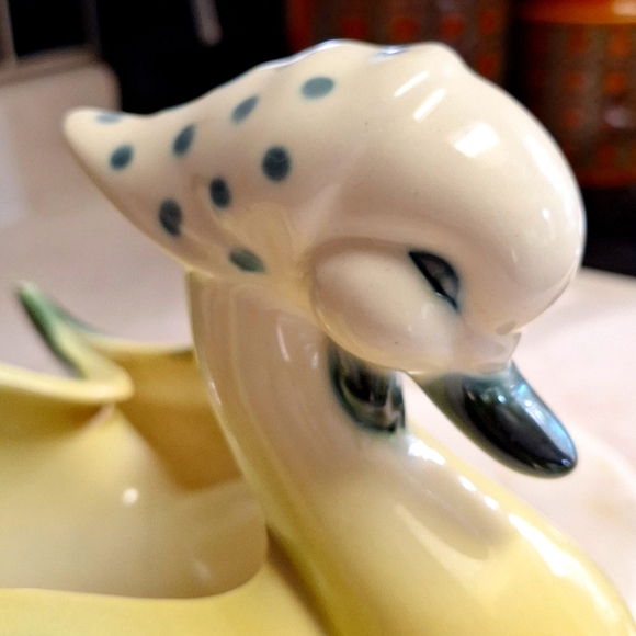 Sale! HULL POTTERY U.S.A. VERY RARE 70'S -Mother Goose & Gosling set - Picture 5 of 12